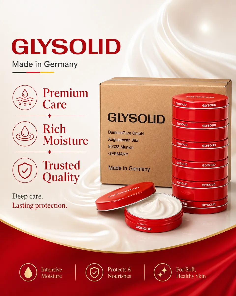 Glysolid Skin Care Cream — distributed wholesale by BRTCO